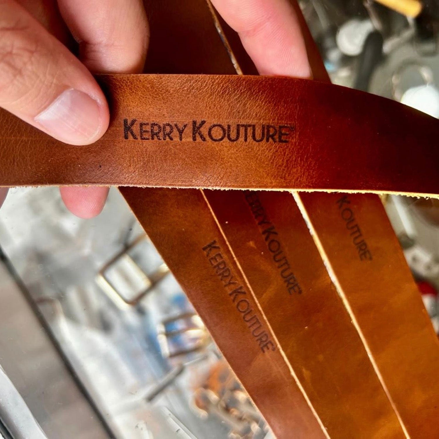 Kerry Kouture luxury beaver felt fedora material detail