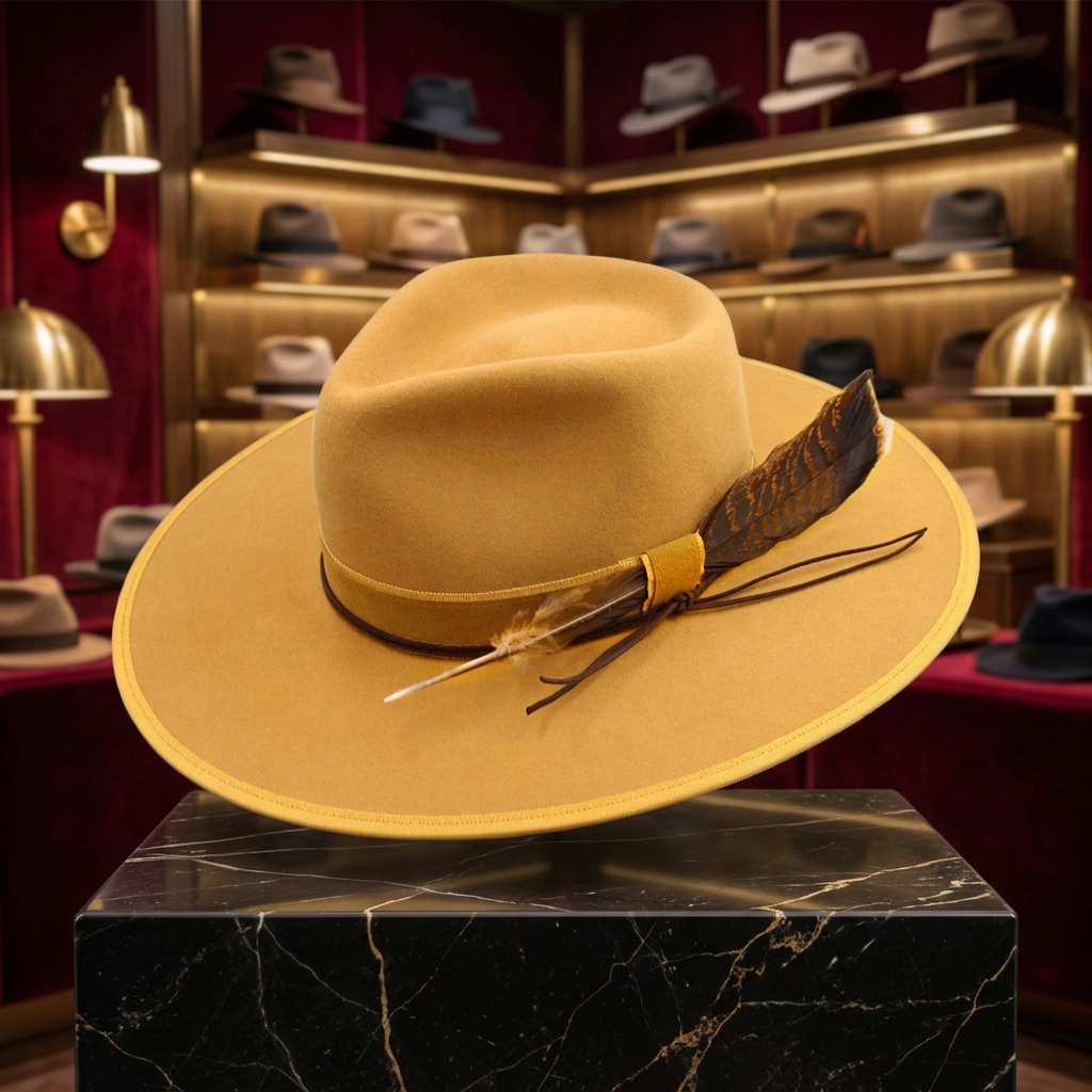 The Jefferson fedora by Kerry Kouture