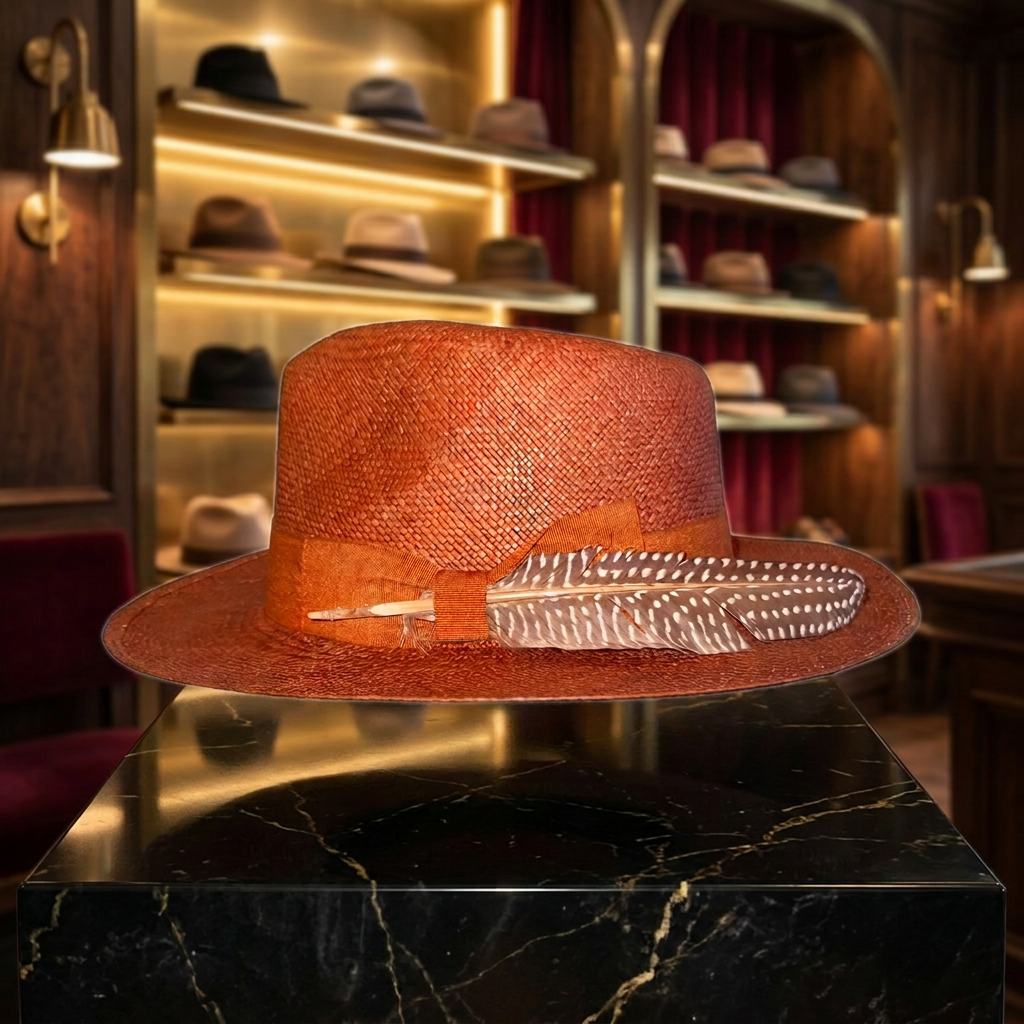 Cuenca Brown fedora by Kerry Kouture