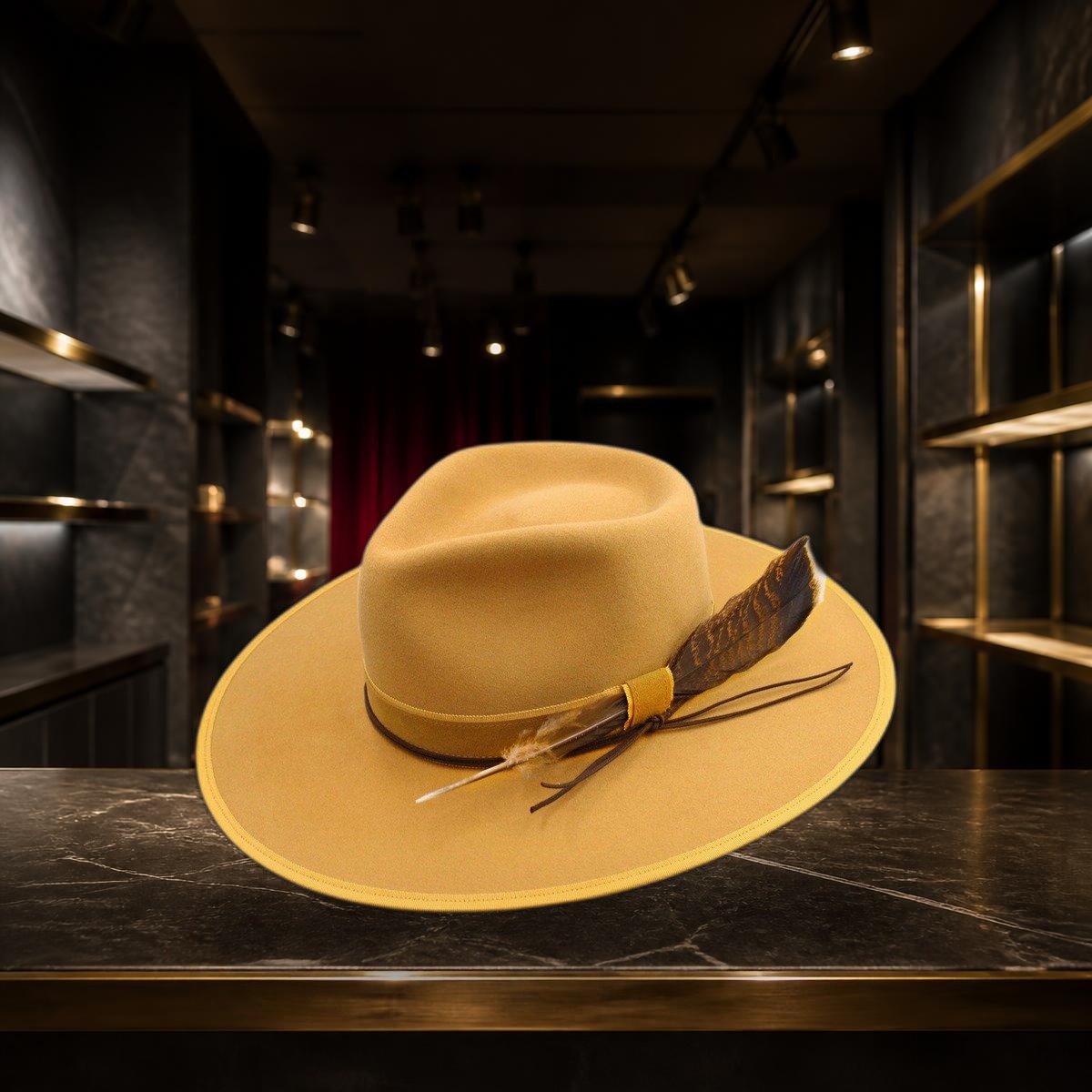 The Jefferson fedora by Kerry Kouture