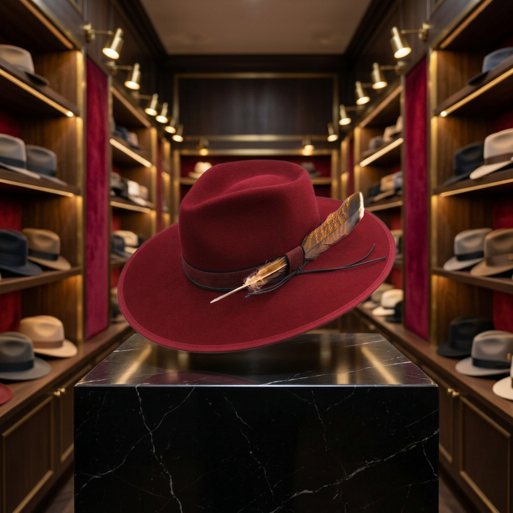 Van Dyke fedora by Kerry Kouture